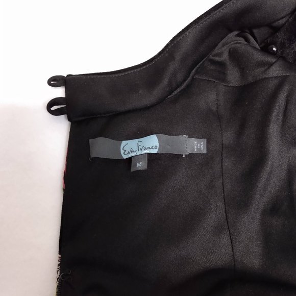 Anthropologie Eva Franco Black Velvet Sutton Top Size M - Picture 12 of 14